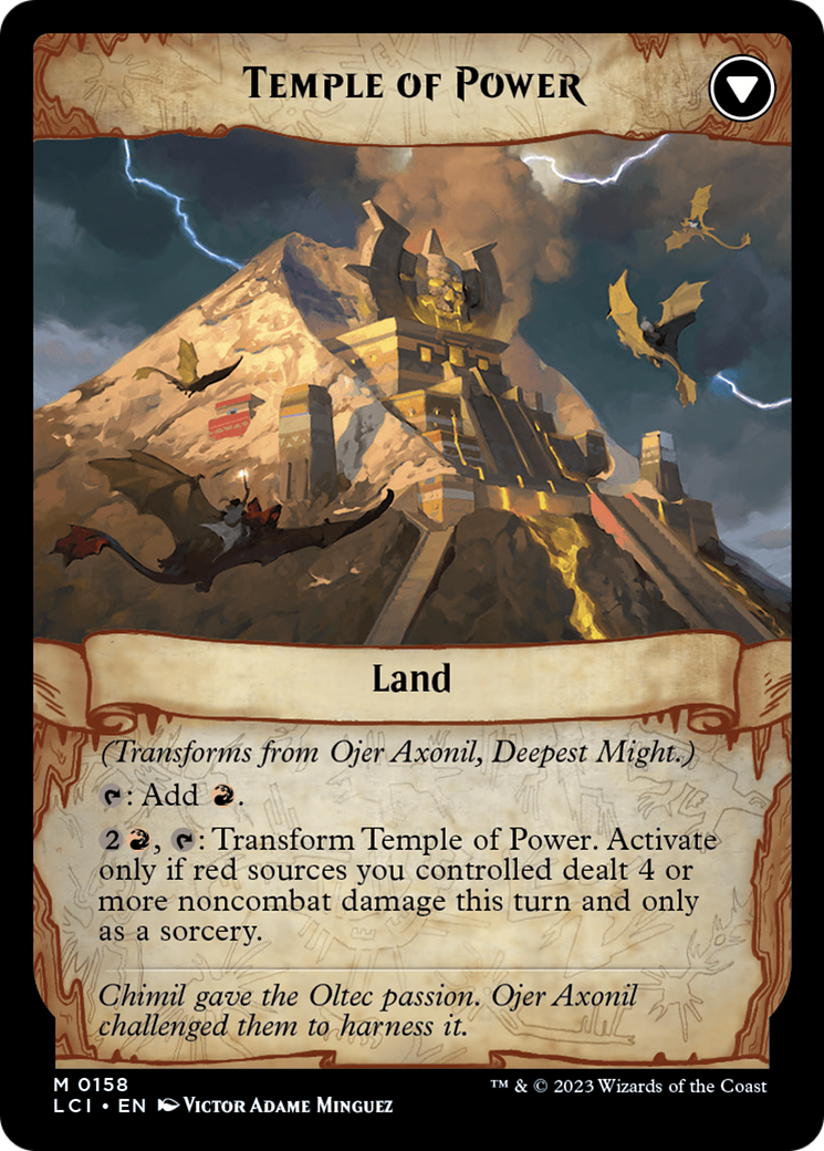 Ojer Axonil, Deepest Might // Temple of Power [The Lost Caverns of Ixalan] | Impulse Games and Hobbies