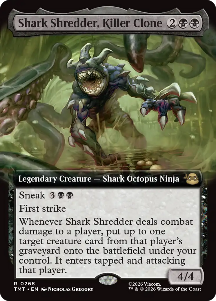 Shark Shredder, Killer Clone (Extended Art) [Teenage Mutant Ninja Turtles] | Impulse Games and Hobbies