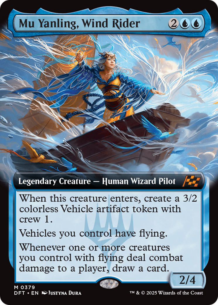 Mu Yanling, Wind Rider (Extended Art) [Aetherdrift] | Impulse Games and Hobbies