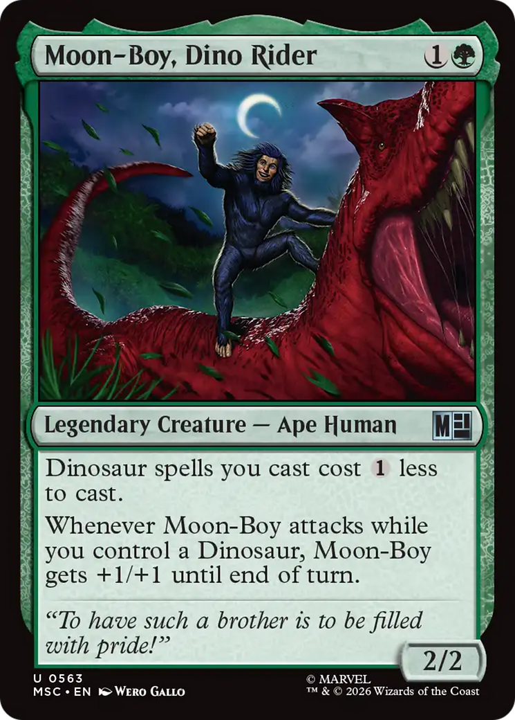 Moon-Boy, Dino Rider [Marvel Super Heroes Commander] | Impulse Games and Hobbies