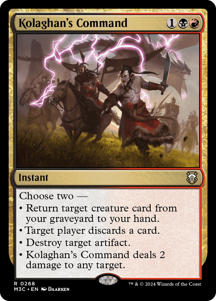 Kolaghan's Command [Modern Horizons 3 Commander] | Impulse Games and Hobbies