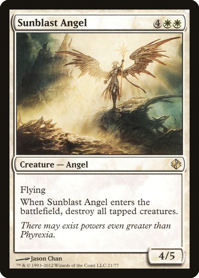 Sunblast Angel [Duel Decks: Venser vs. Koth] | Impulse Games and Hobbies