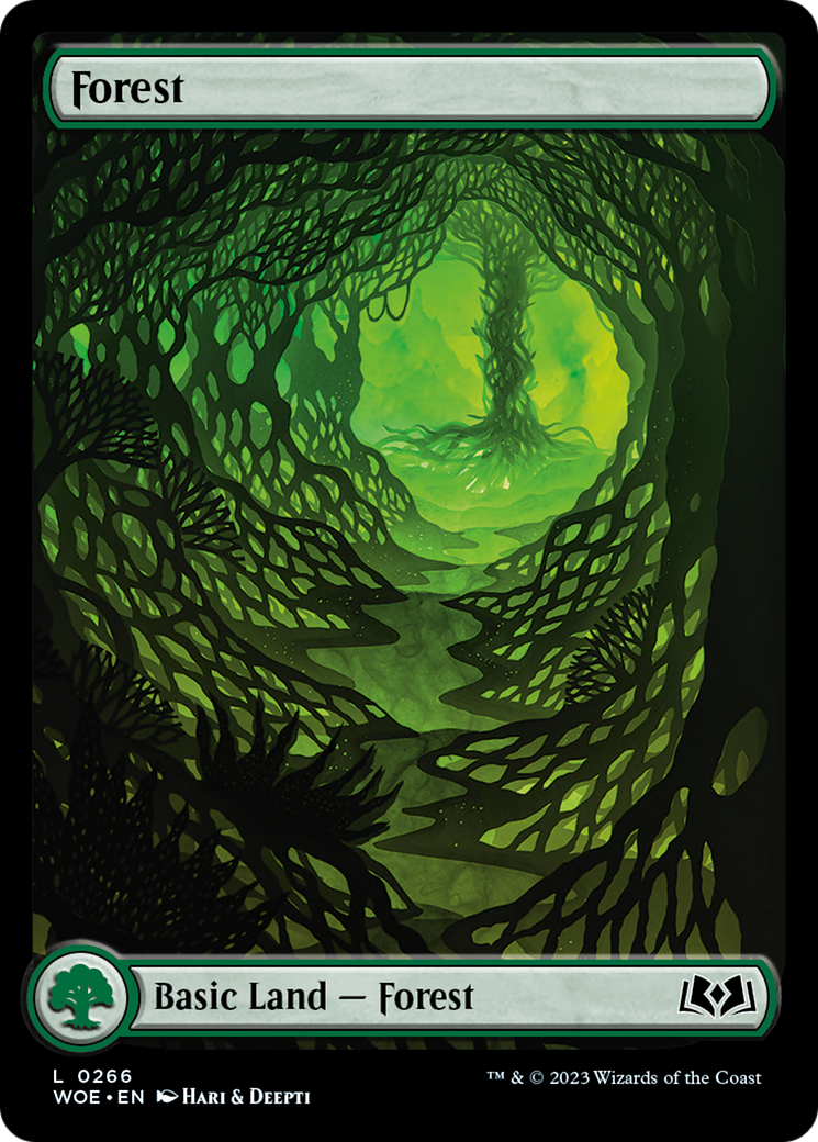 Forest (266) (Full-Art) [Wilds of Eldraine] | Impulse Games and Hobbies