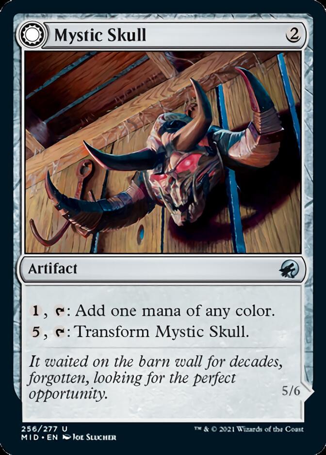 Mystic Skull // Mystic Monstrosity [Innistrad: Midnight Hunt] | Impulse Games and Hobbies