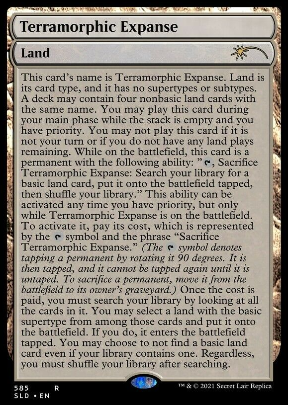 Terramorphic Expanse (Full Text) [Secret Lair Drop Promos] | Impulse Games and Hobbies