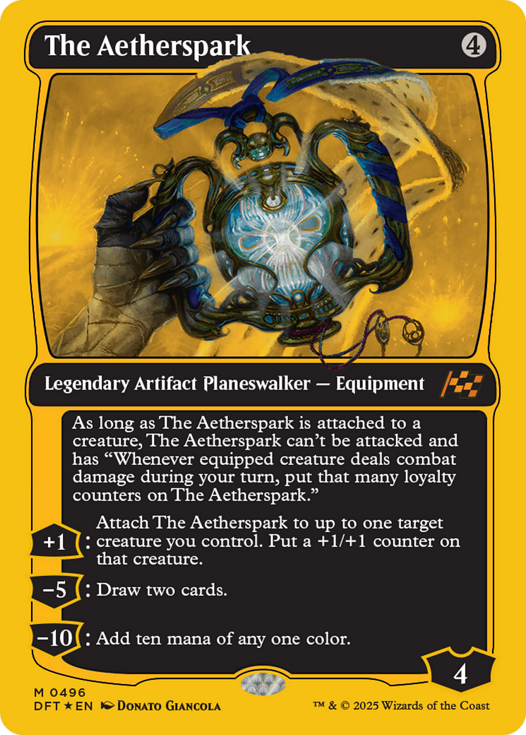 The Aetherspark (First-Place Foil) [Aetherdrift] | Impulse Games and Hobbies