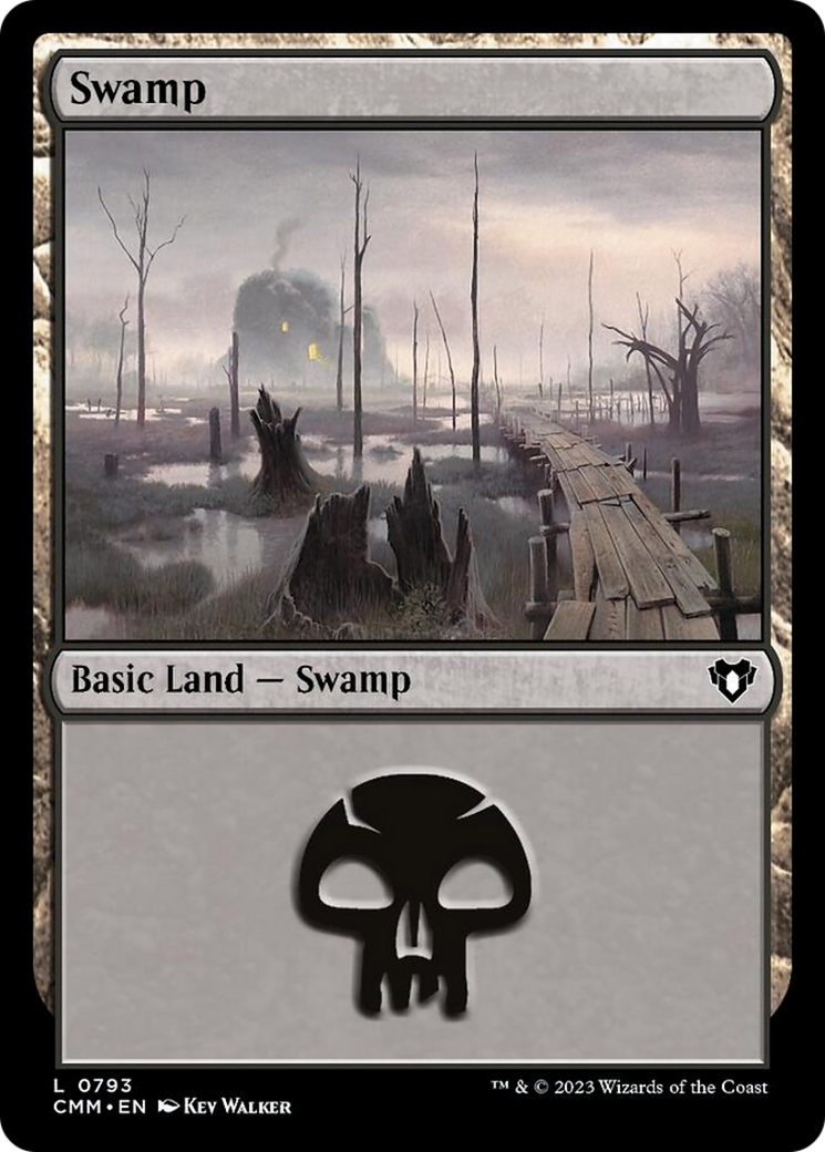 Swamp (793) [Commander Masters] | Impulse Games and Hobbies