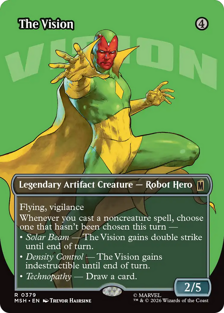 The Vision (Borderless) [Marvel Super Heroes] | Impulse Games and Hobbies