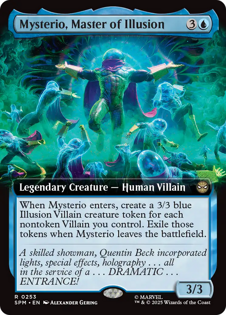 Mysterio, Master of Illusion (Extended Card) [Marvel's Spider-Man] | Impulse Games and Hobbies