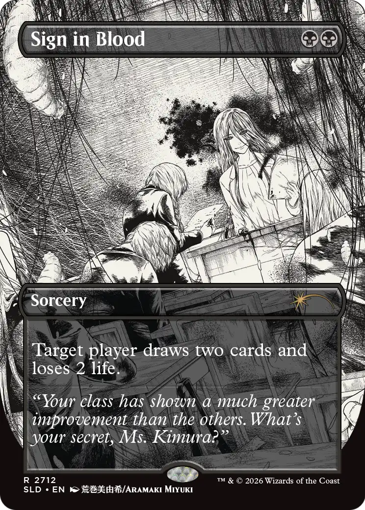 Sign in Blood [Secret Lair Drop Series] | Impulse Games and Hobbies