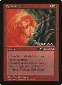 Pyroclasm (Oversized) [Oversize Cards] | Impulse Games and Hobbies
