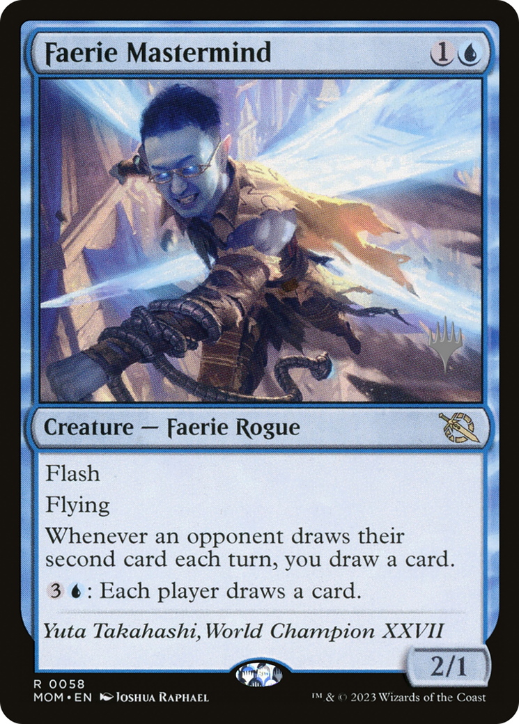 Faerie Mastermind (Promo Pack) [March of the Machine Promos] | Impulse Games and Hobbies