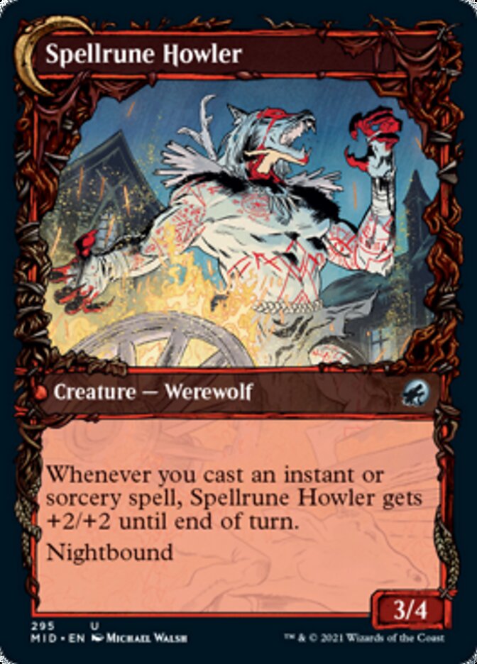 Spellrune Painter // Spellrune Howler (Showcase Equinox) [Innistrad: Midnight Hunt] | Impulse Games and Hobbies