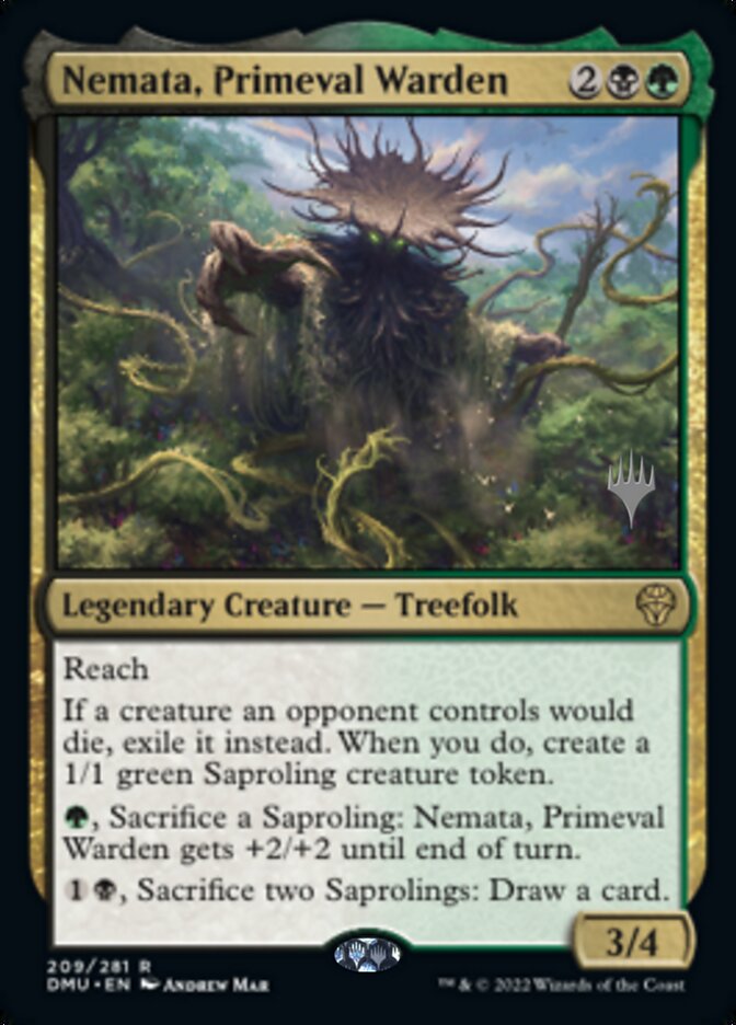 Nemata, Primeval Warden (Promo Pack) [Dominaria United Promos] | Impulse Games and Hobbies