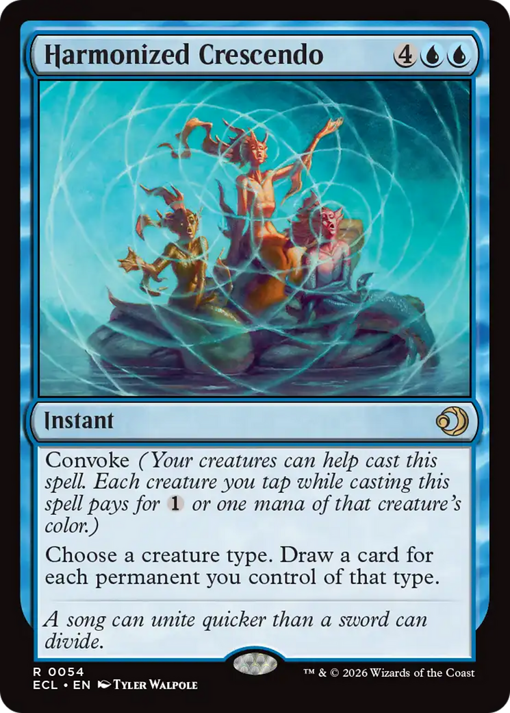 Harmonized Crescendo [Lorwyn Eclipsed] | Impulse Games and Hobbies