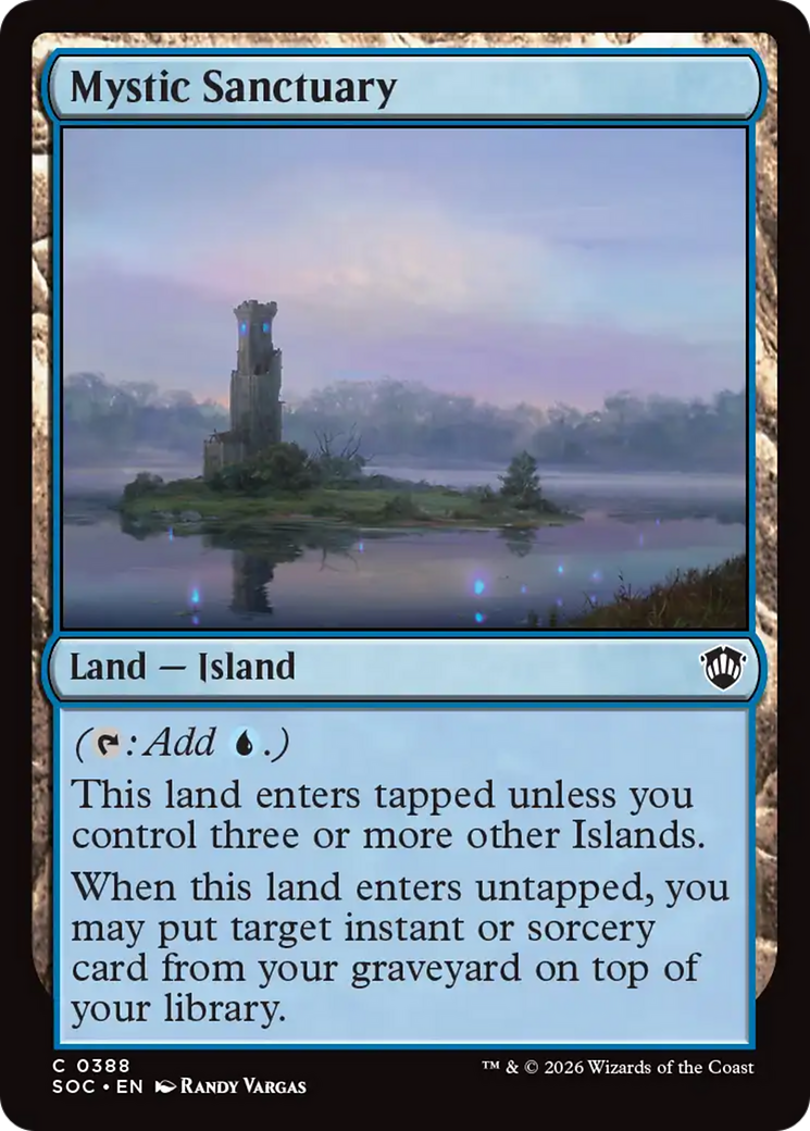 Mystic Sanctuary [Secrets of Strixhaven Commander] | Impulse Games and Hobbies