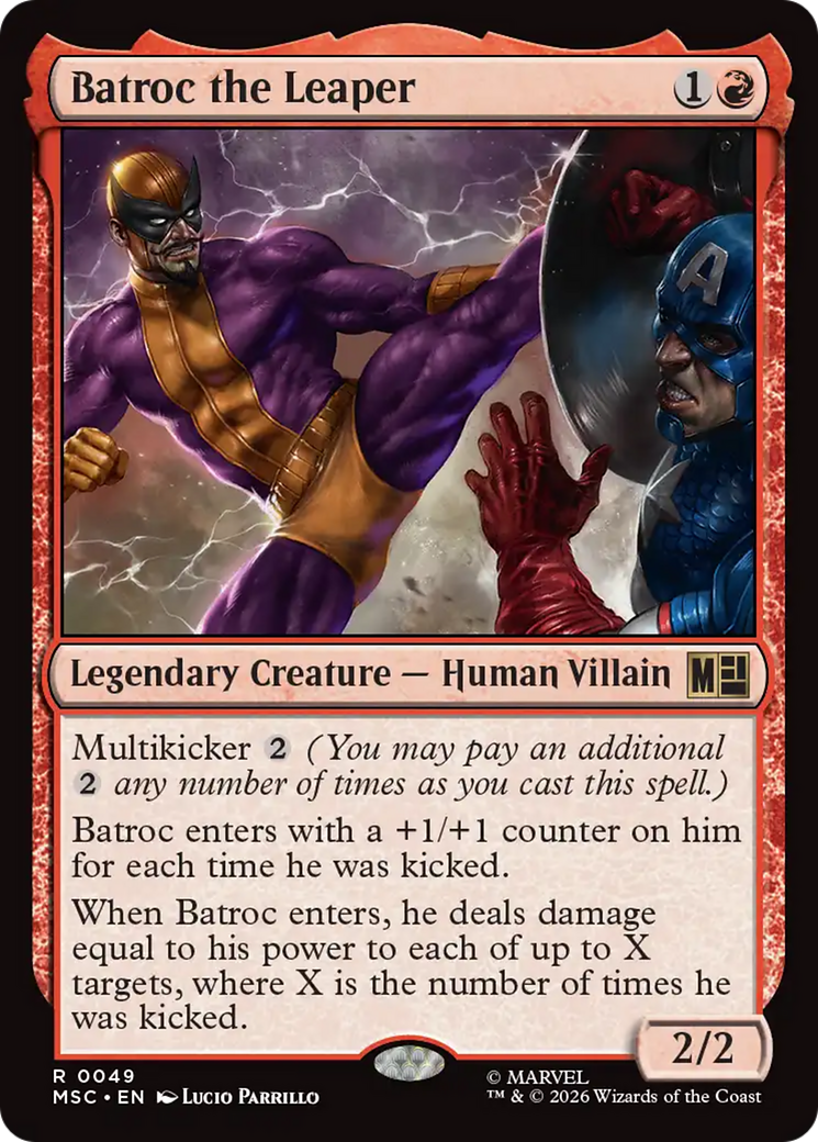 Batroc the Leaper [Marvel Super Heroes Commander] | Impulse Games and Hobbies