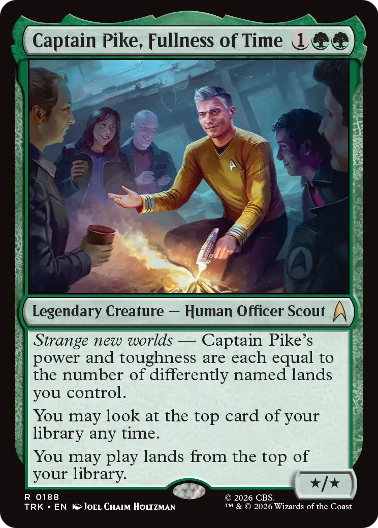 Captain Pike, Fullness of Time [Star Trek] | Impulse Games and Hobbies