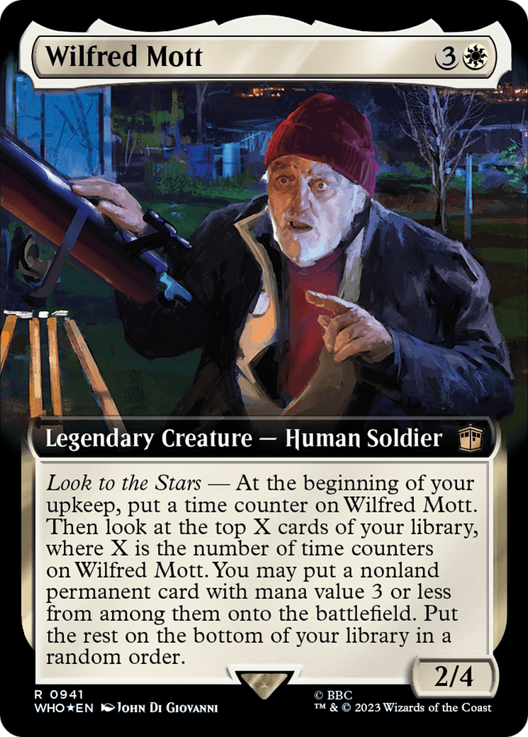 Wilfred Mott (Extended Art) (Surge Foil) [Doctor Who] | Impulse Games and Hobbies