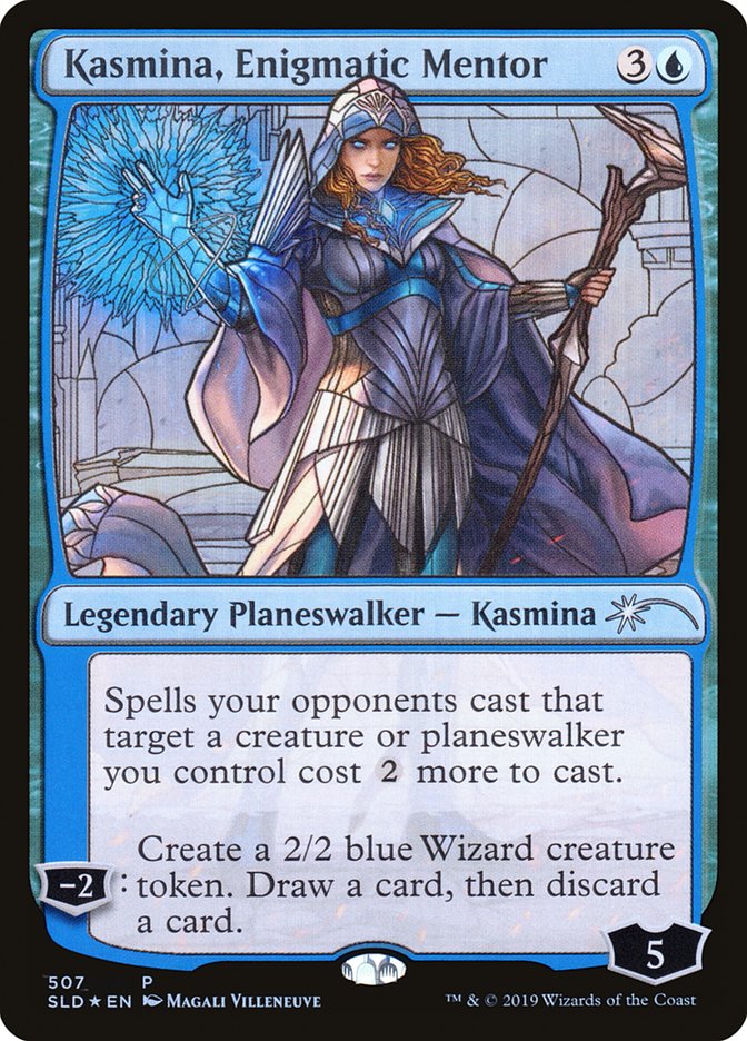 Kasmina, Enigmatic Mentor (Stained Glass) [Secret Lair Drop Promos] | Impulse Games and Hobbies