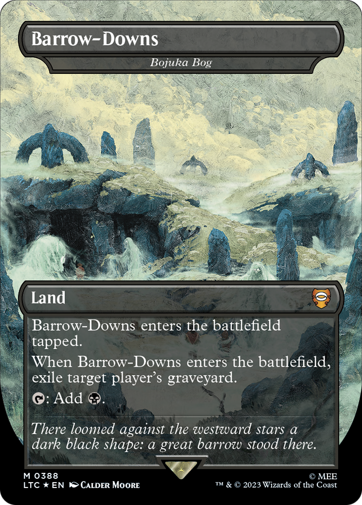 Barrow-Downs - Bojuka Bog (Surge Foil Realms and Relics) [The Lord of the Rings: Tales of Middle-Earth Commander] | Impulse Games and Hobbies