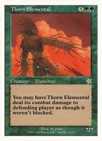 Thorn Elemental (Oversized) [Oversize Cards] | Impulse Games and Hobbies