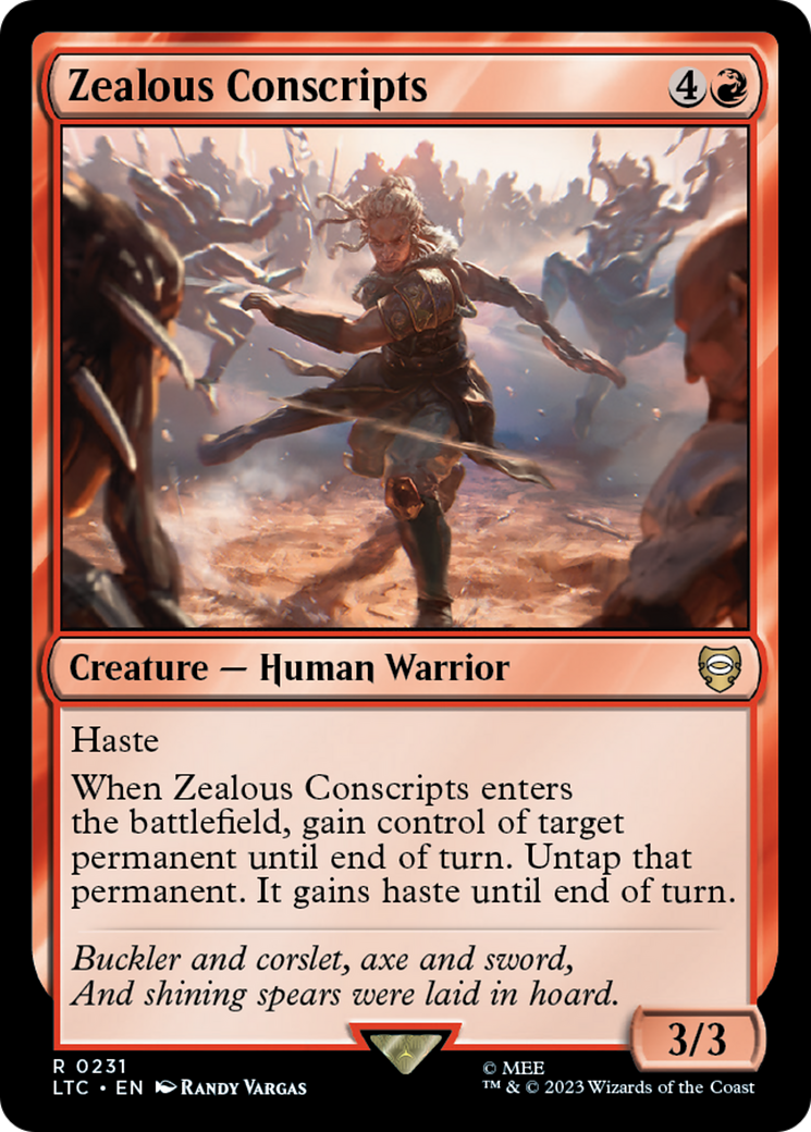 Zealous Conscripts [The Lord of the Rings: Tales of Middle-Earth Commander] | Impulse Games and Hobbies