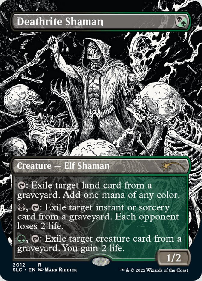 Deathrite Shaman (Borderless) [Secret Lair Countdown Kit] | Impulse Games and Hobbies