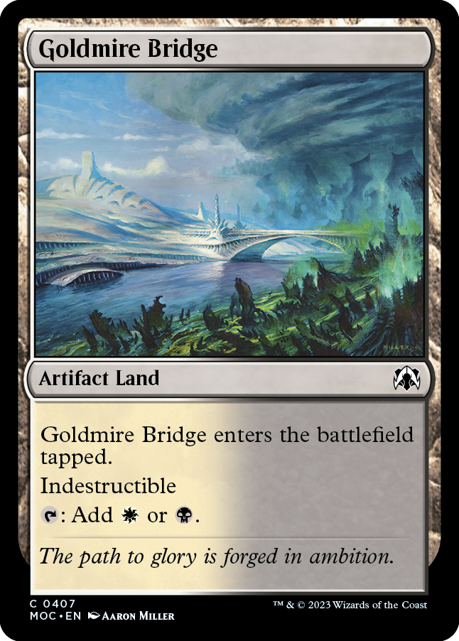 Goldmire Bridge [March of the Machine Commander] | Impulse Games and Hobbies