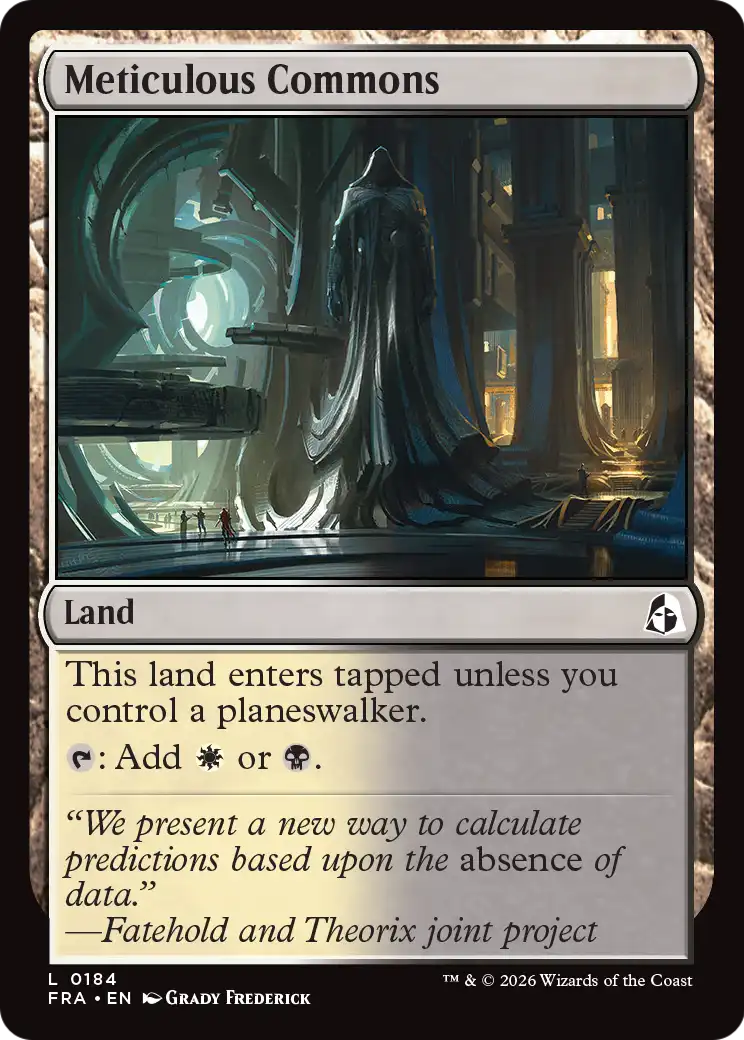 Meticulous Commons [Reality Fracture] | Impulse Games and Hobbies