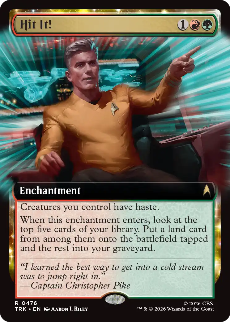 Hit It! (Extended Art) [Star Trek] | Impulse Games and Hobbies