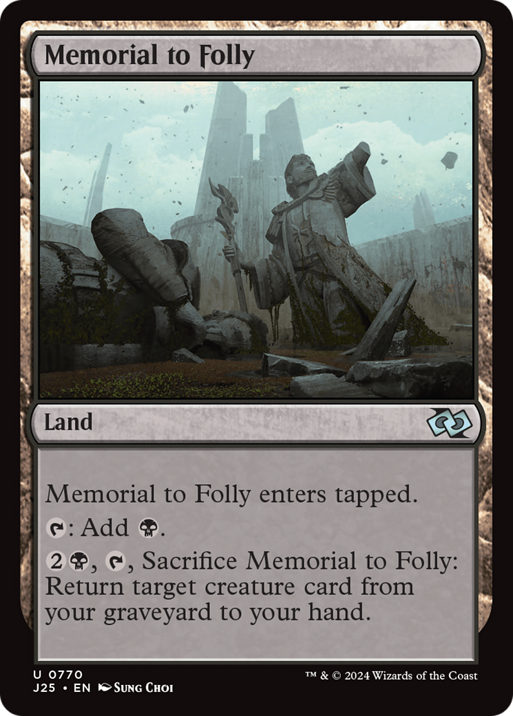 Memorial to Folly [Foundations Jumpstart] | Impulse Games and Hobbies