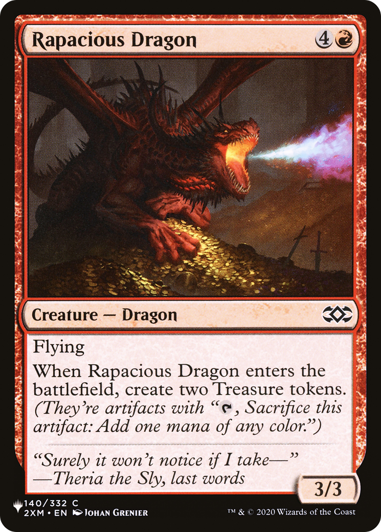 Rapacious Dragon [The List Reprints] | Impulse Games and Hobbies