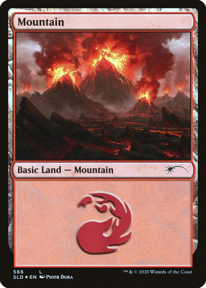 Mountain (Seismic) (566) [Secret Lair Drop Promos] | Impulse Games and Hobbies