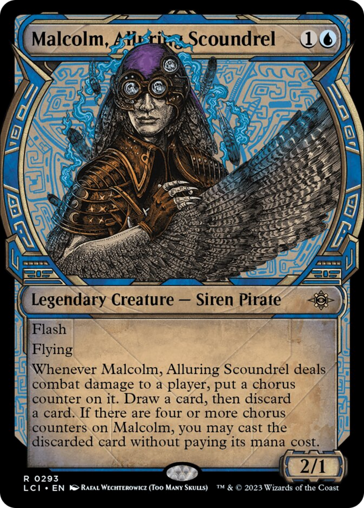 Malcolm, Alluring Scoundrel (Showcase) [The Lost Caverns of Ixalan] | Impulse Games and Hobbies