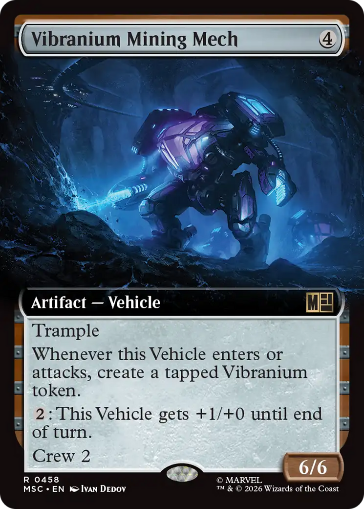 Vibranium Mining Mech (Extended Art) [Marvel Super Heroes Commander] | Impulse Games and Hobbies