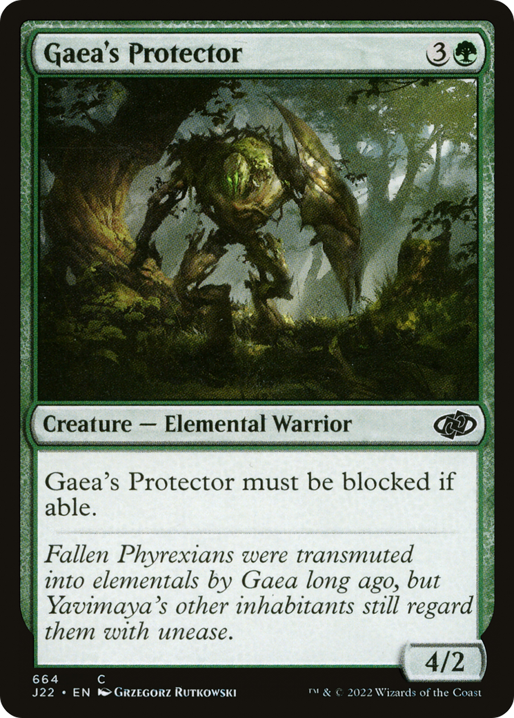 Gaea's Protector [Jumpstart 2022] | Impulse Games and Hobbies