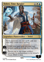 Teferi, Time Raveler (White Border) [Mystery Booster 2] | Impulse Games and Hobbies