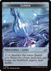 Drone // Lander (0005) Doubled-Sided Token [Edge of Eternities Tokens] | Impulse Games and Hobbies