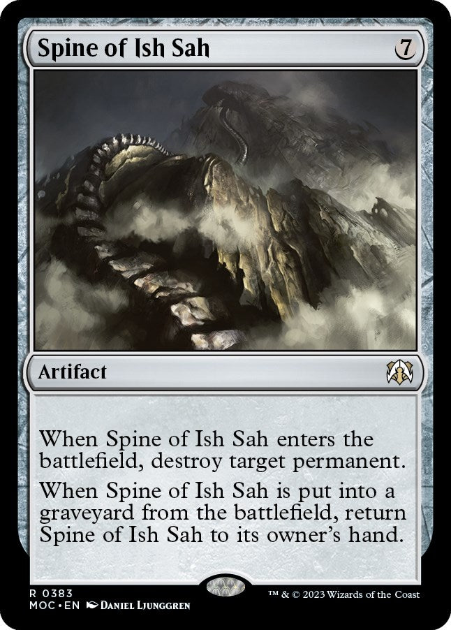 Spine of Ish Sah [March of the Machine Commander] | Impulse Games and Hobbies