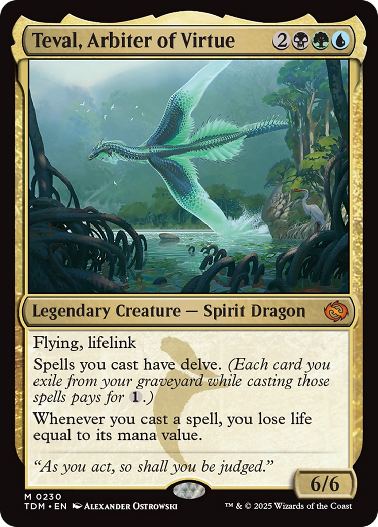 Teval, Arbiter of Virtue [Tarkir: Dragonstorm] | Impulse Games and Hobbies