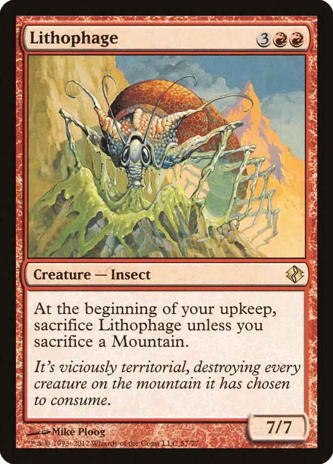 Lithophage [Duel Decks: Venser vs. Koth] | Impulse Games and Hobbies