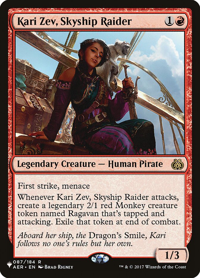 Kari Zev, Skyship Raider [The List] | Impulse Games and Hobbies