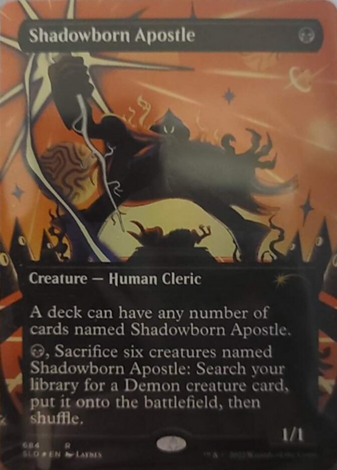 Shadowborn Apostle (Borderless) (684) [Secret Lair Drop Promos] | Impulse Games and Hobbies