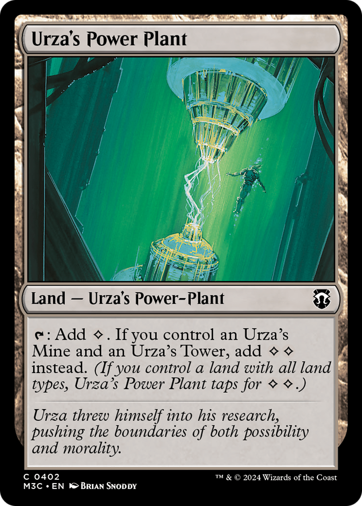 Urza's Power Plant (Ripple Foil) [Modern Horizons 3 Commander] | Impulse Games and Hobbies