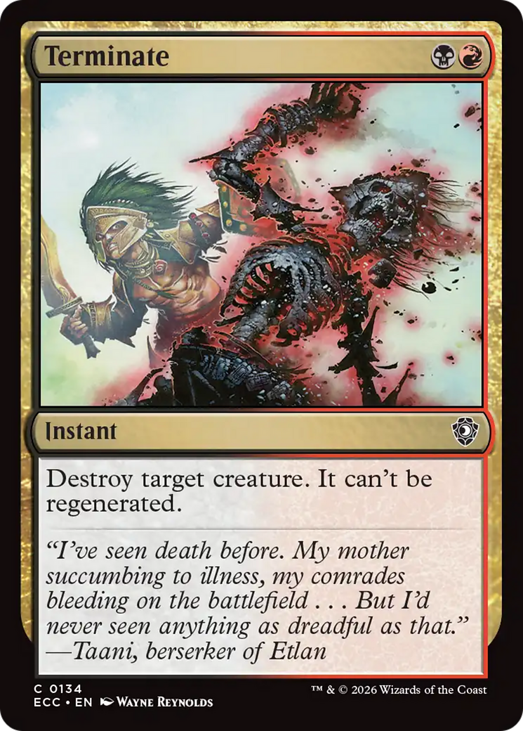 Terminate [Lorwyn Eclipsed Commander] | Impulse Games and Hobbies