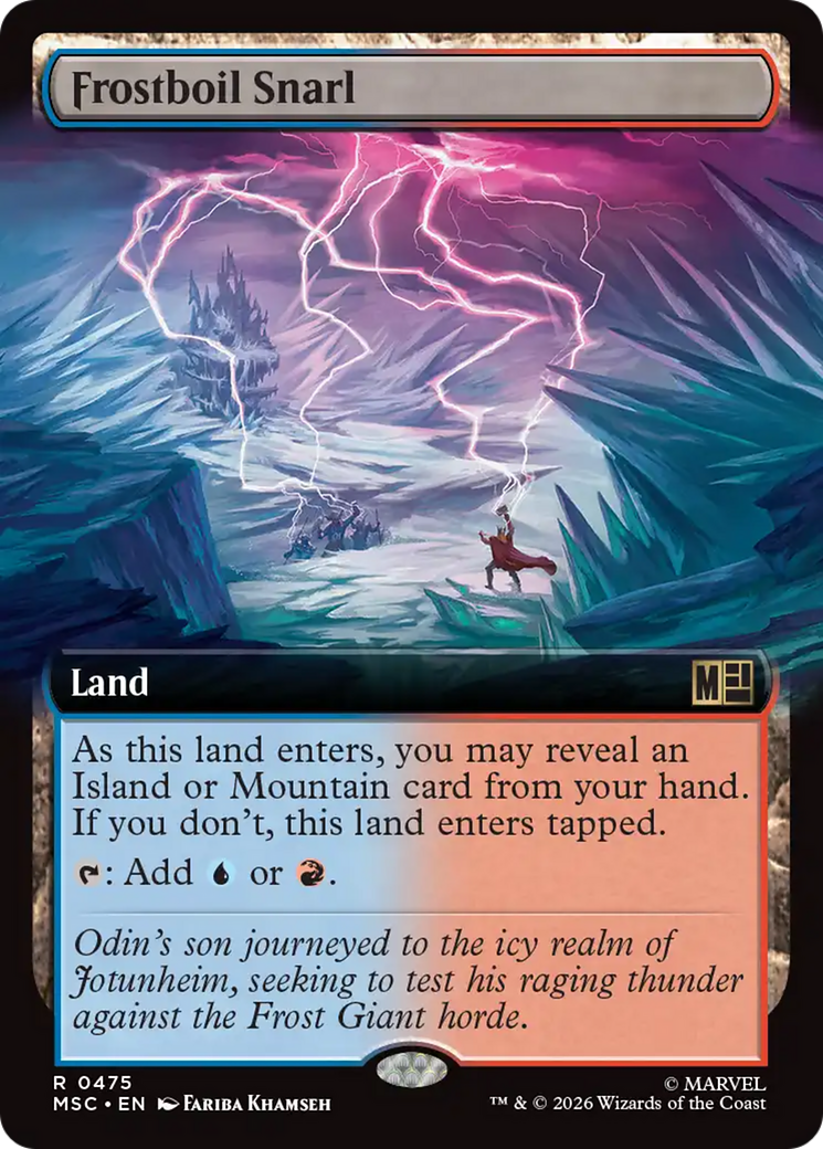 Frostboil Snarl (Extended Art) [Marvel Super Heroes Commander] | Impulse Games and Hobbies