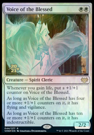 Voice of the Blessed [Innistrad: Crimson Vow Prerelease Promos] | Impulse Games and Hobbies