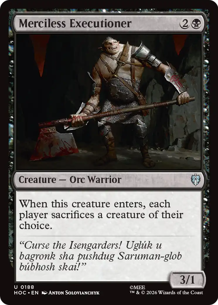 Merciless Executioner [The Hobbit: Eternal-Legal] | Impulse Games and Hobbies