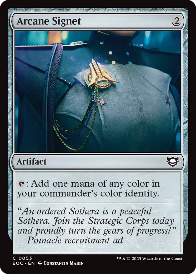 Arcane Signet [Edge of Eternities Commander] | Impulse Games and Hobbies